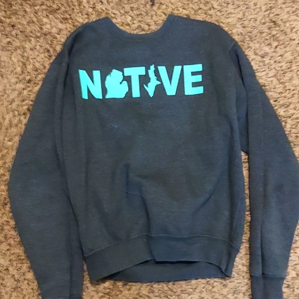Michigan native crewneck